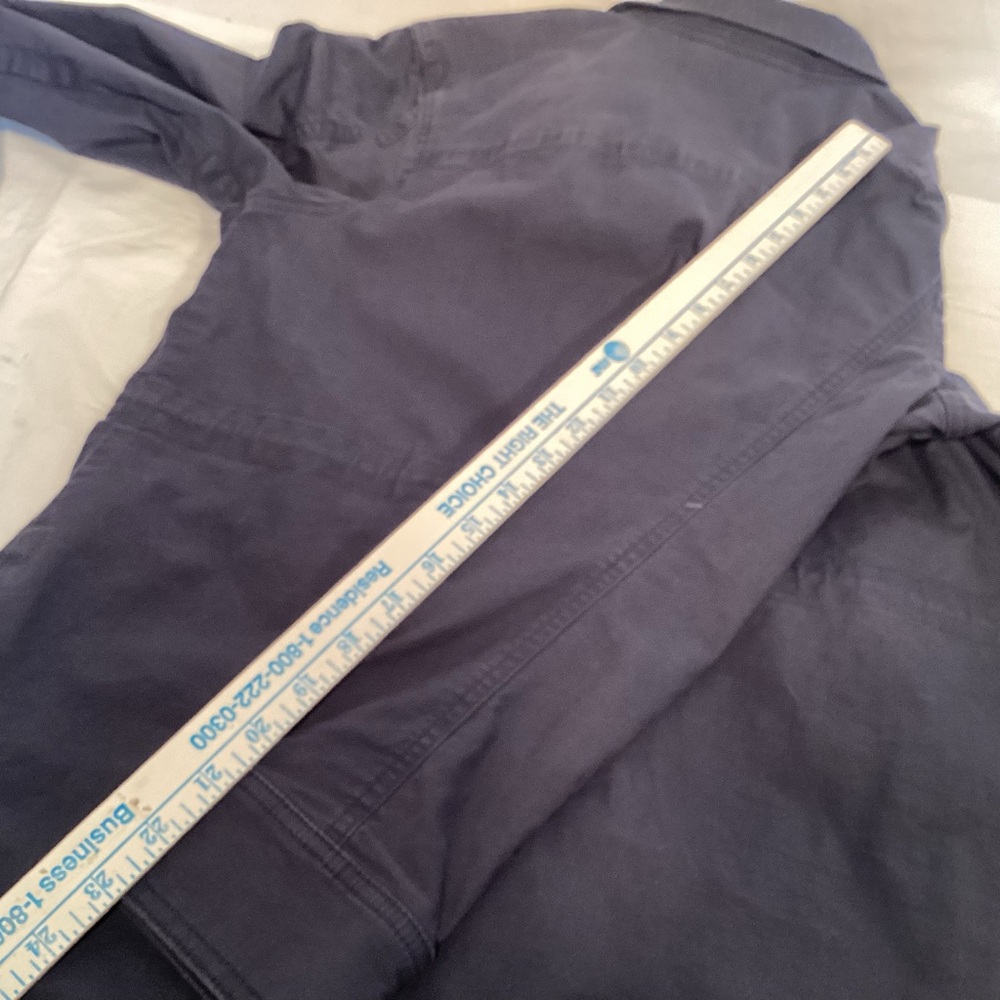 L.L. Bean Women's Navy Blue Utility Jacket Size Medium - Picture 16 of 16